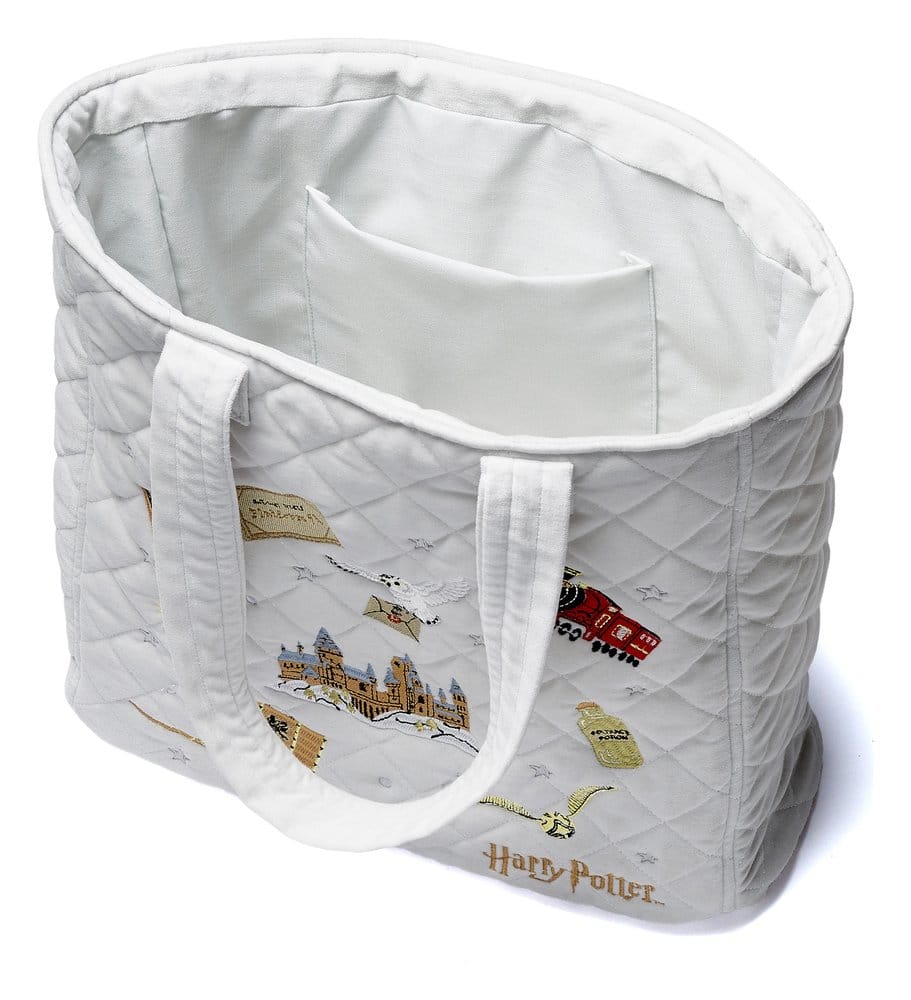 Harry Potter Tragetasche Bestickte Symbole Samt Image 3
