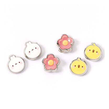 Molang Stud Ohrringe 3er-Pack Molang and Piu Piu Image 1