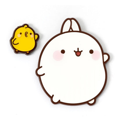 Molang Ansteck-Pin Molang & Piu Piu Image 2