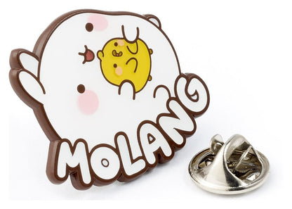 Molang Ansteck-Pin Molang & Piu Piu Logo Image 3