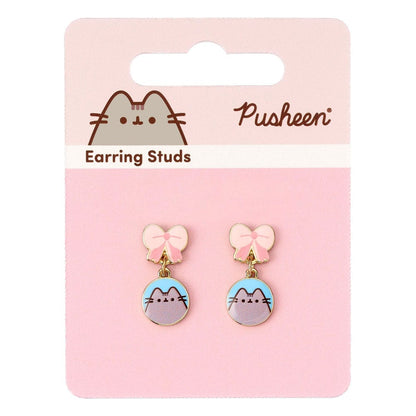 Pusheen Drop Ohrringe Pink Bows Image 3