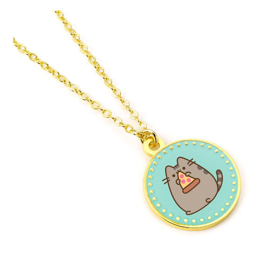 Pusheen Halskette & Anhänger Blue Pizza Image 2
