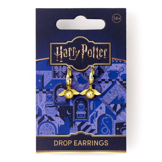 Harry Potter Ohrringe Golden Snitch (Goldfarben) Image 2