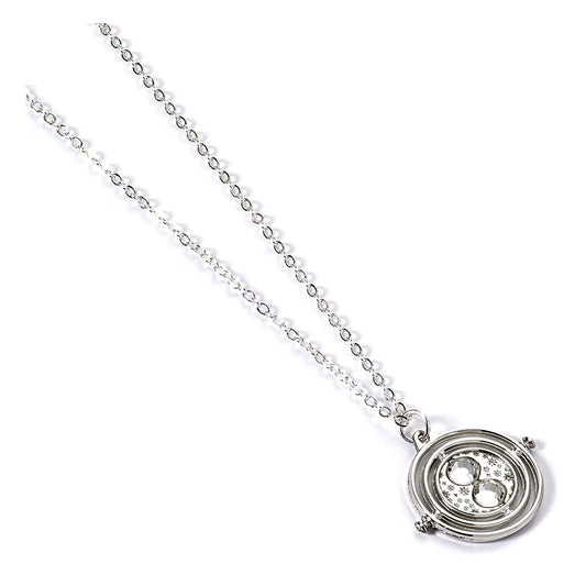 Harry Potter Halskette Time Turner Anhänger (Silberfarben) Image 1