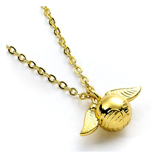 Harry Potter Halskette Golden Snitch Anhänger (Goldfarben) Image 2