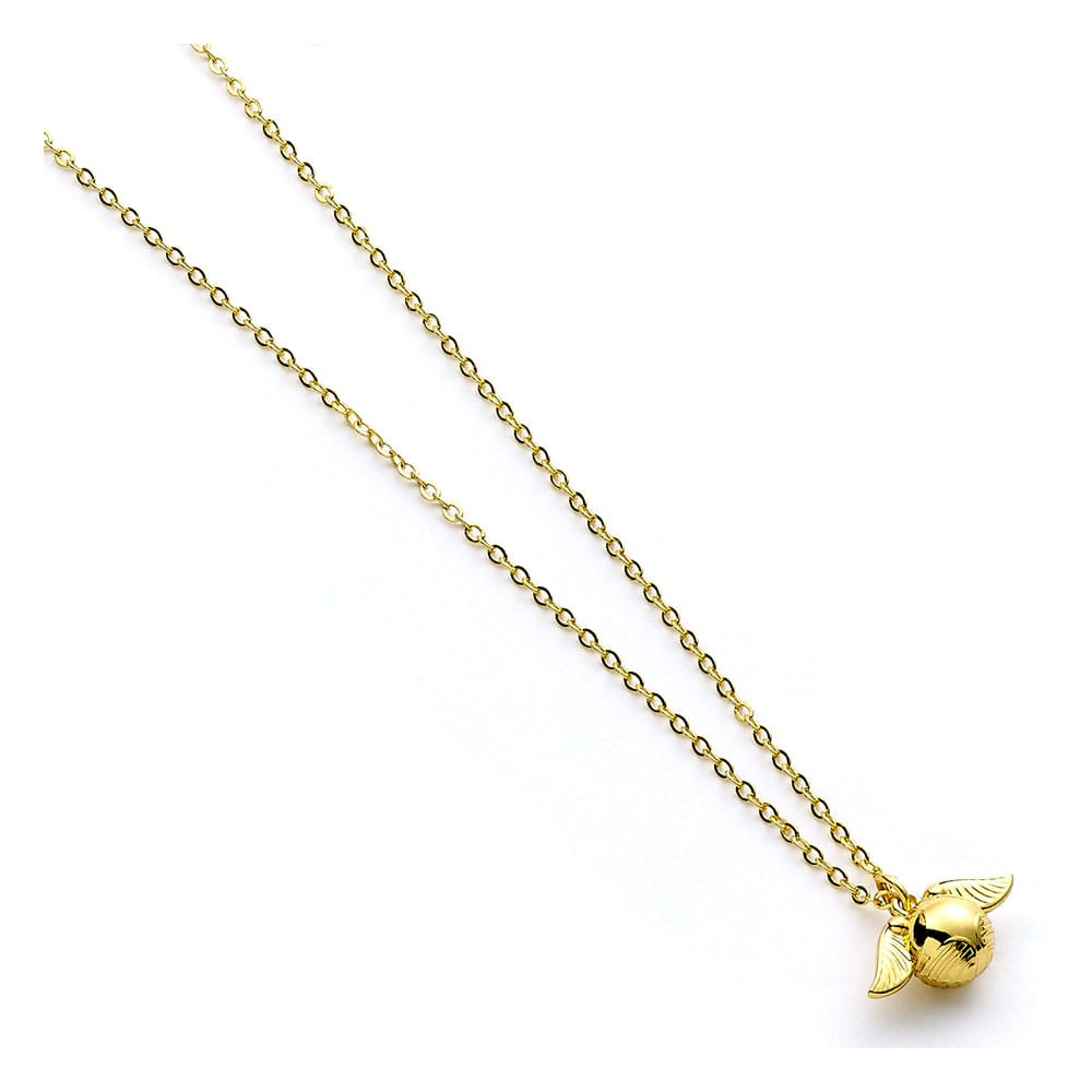 Harry Potter Halskette Golden Snitch Anhänger (Goldfarben) Image 3