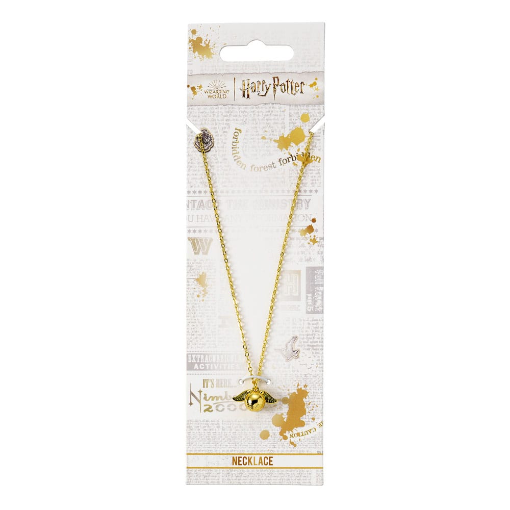 Harry Potter Halskette Golden Snitch Anhänger (Goldfarben) Image 4