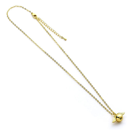 Harry Potter Halskette Golden Snitch Anhänger (Goldfarben) Image 1