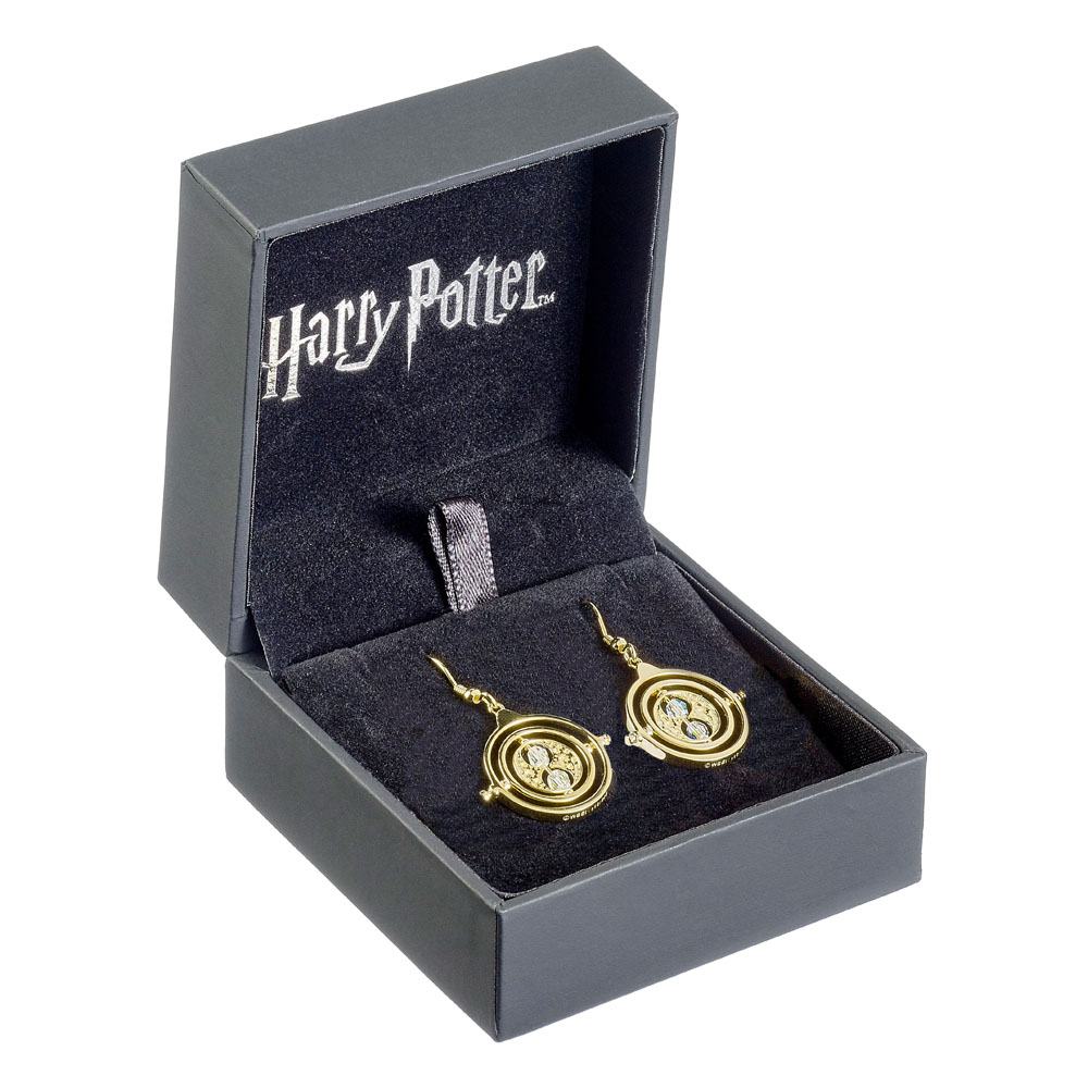 Harry Potter Drop Ohrringe Zeitumkehrer (vergoldet) Image 3