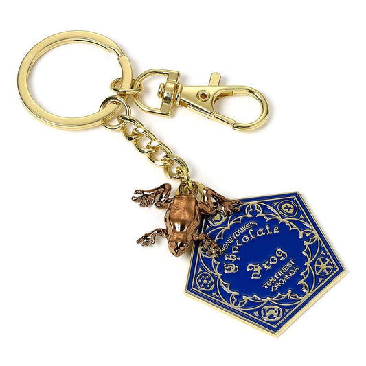 Harry Potter Schlüsselanhänger Schokofrosch (vergoldet) Image