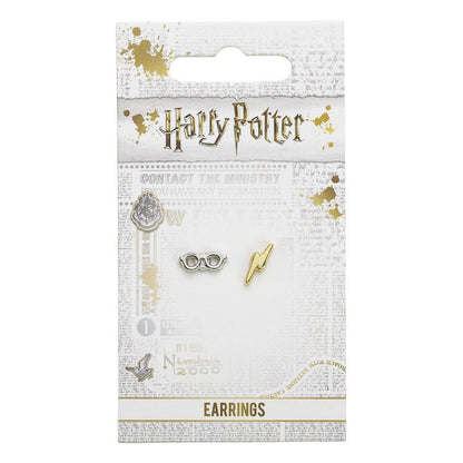 Harry Potter Ohrringe Blitz & Brille Image 2