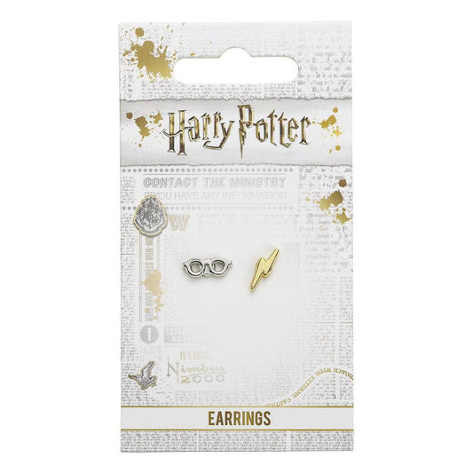 Harry Potter Ohrringe Blitz & Brille Image 2