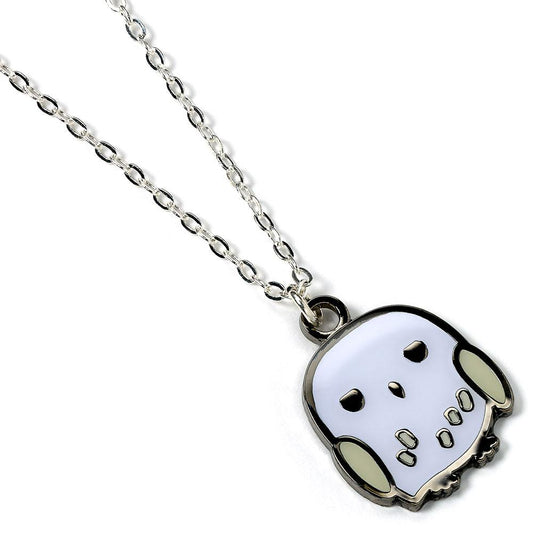 Harry Potter Cutie Collection Halskette & Anhänger Hedwig (versilbert) Image 1
