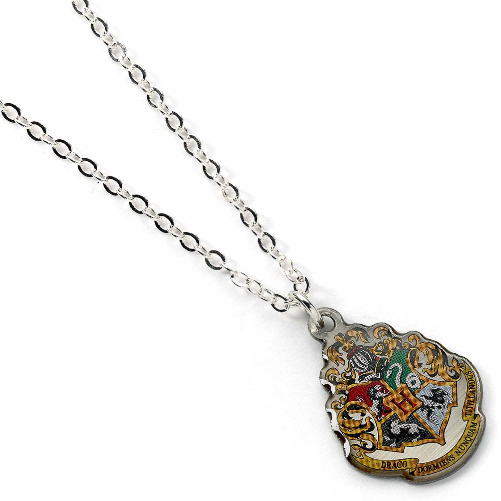 Harry Potter Halskette & Anhänger Hogwarts (versilbert) Image 1
