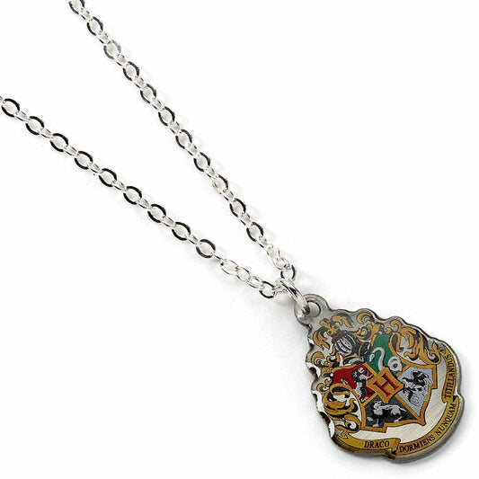 Harry Potter Halskette & Anhänger Hogwarts (versilbert) Image 1