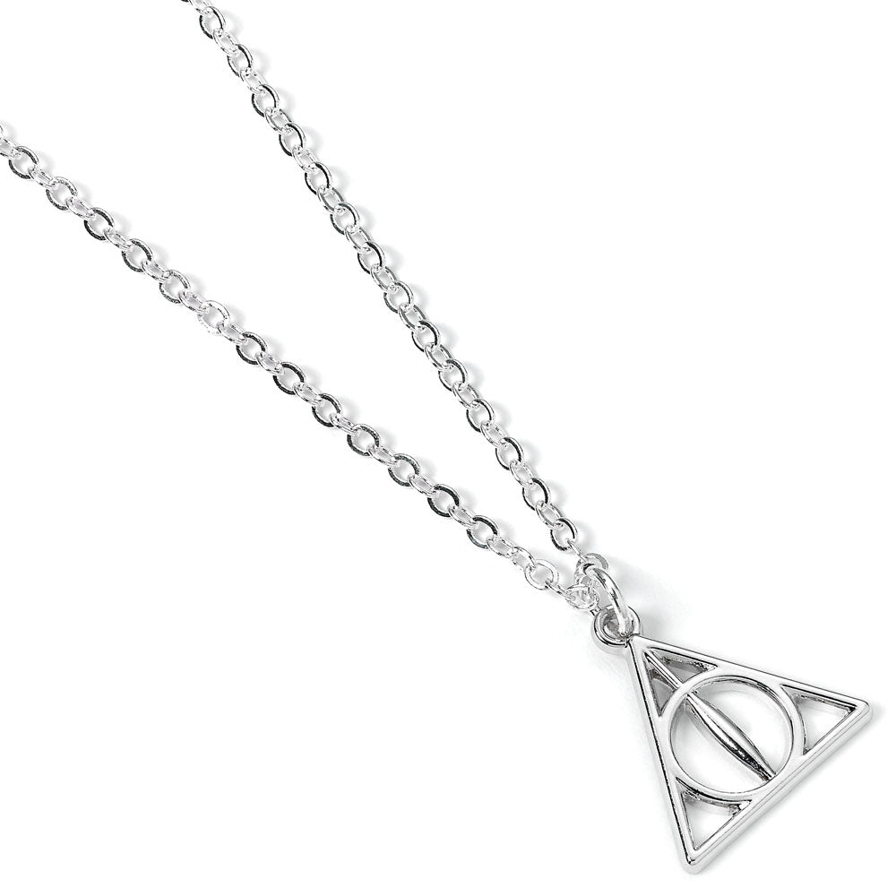 Harry Potter Halskette & Anhänger Deathly Hallows (versilbert) Image 1
