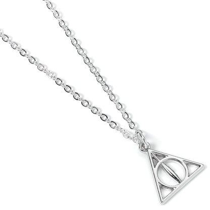 Harry Potter Halskette & Anhänger Deathly Hallows (versilbert) Image 1