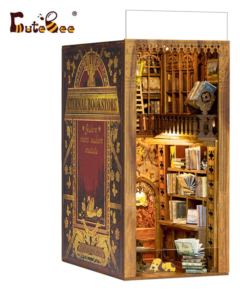 Book Nook Eternal Bookstore 23 x 11 cm Image 1