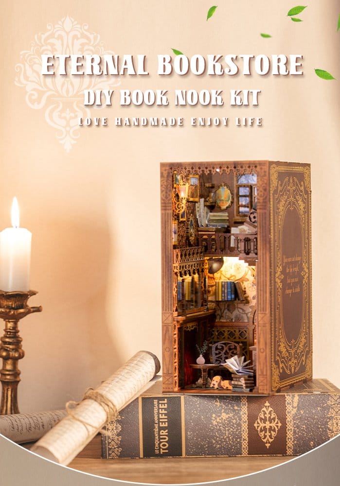 Book Nook Eternal Bookstore 23 x 11 cm Image 4