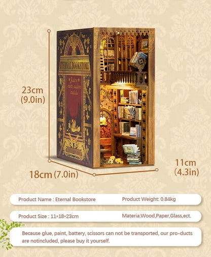Book Nook Eternal Bookstore 23 x 11 cm Image 7