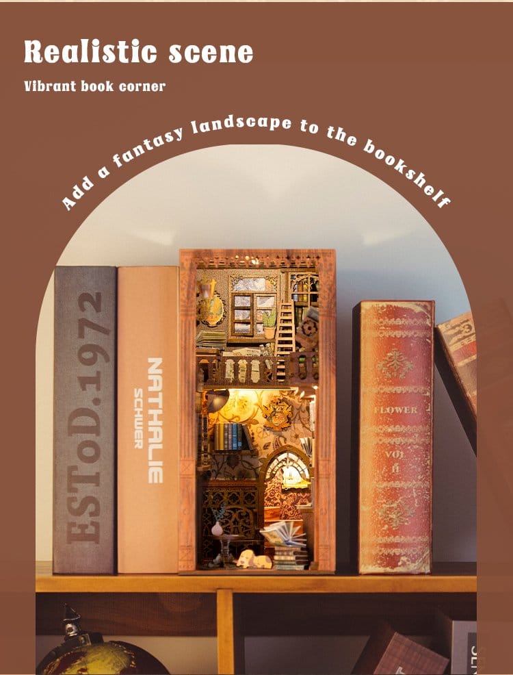 Book Nook Eternal Bookstore 23 x 11 cm Image 9
