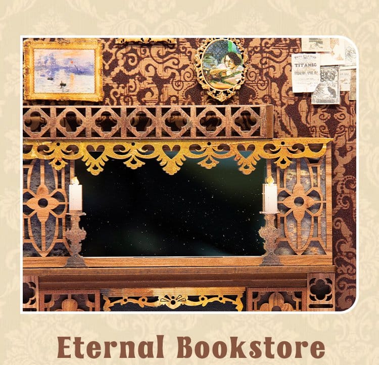 Book Nook Eternal Bookstore 23 x 11 cm Image 11