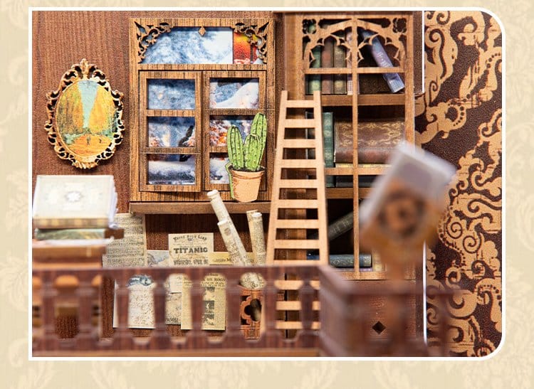 Book Nook Eternal Bookstore 23 x 11 cm Image 14
