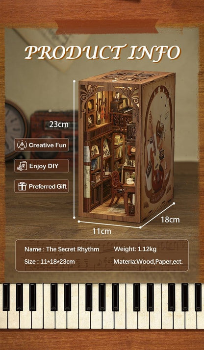 Book Nook The Secret Rhythm 23 x 11 cm Image 9