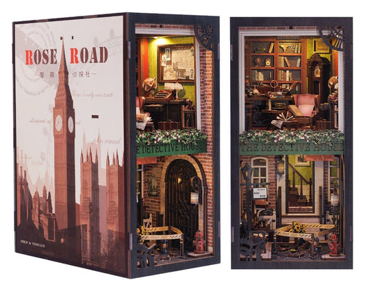 Book Nook Rose Detective Agency 23 x 11 cm Image 1
