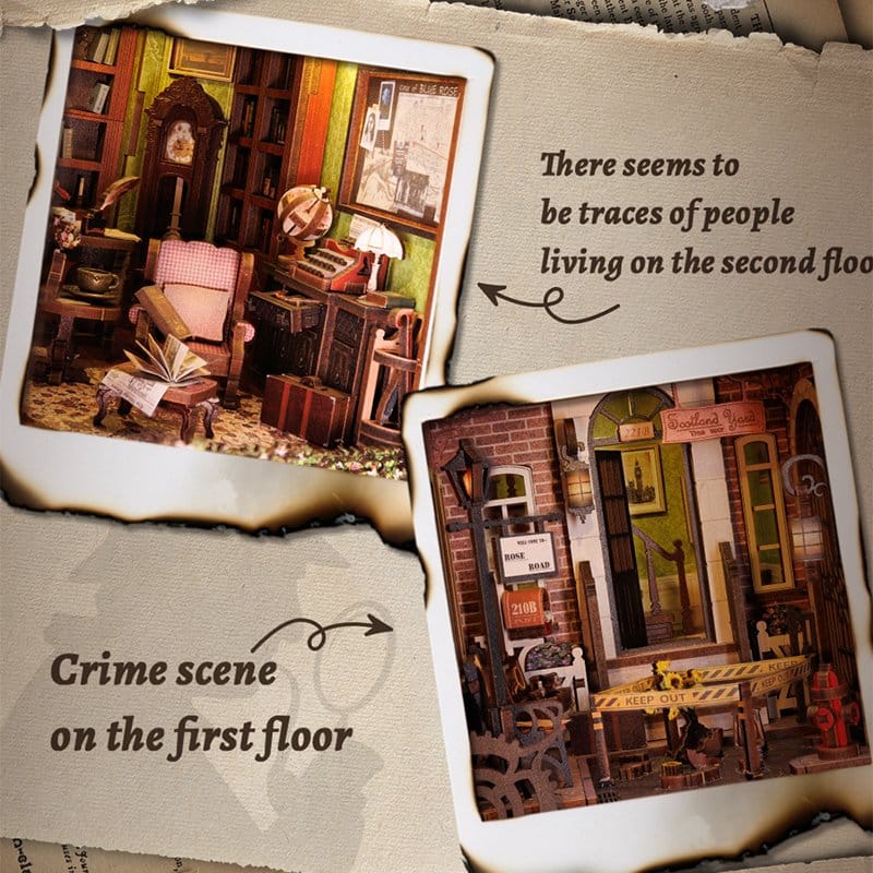 Book Nook Rose Detective Agency 23 x 11 cm Image 10