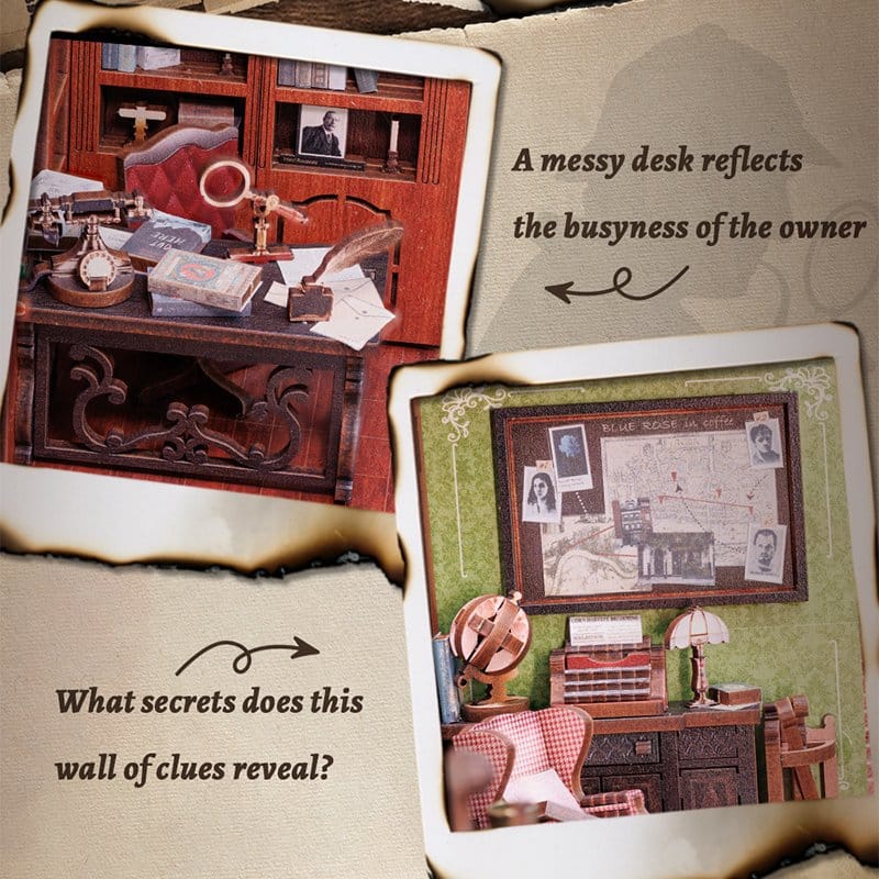 Book Nook Rose Detective Agency 23 x 11 cm Image 11