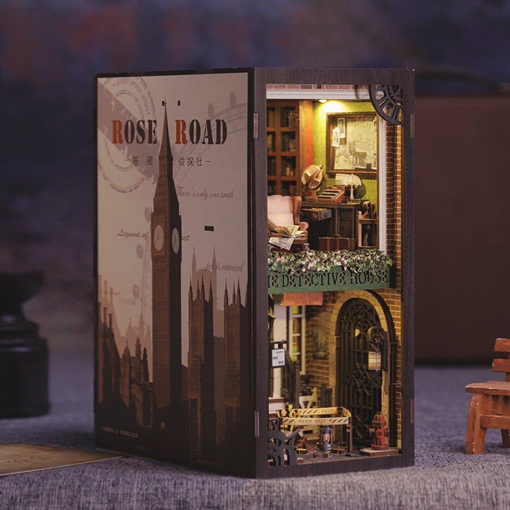 Book Nook Rose Detective Agency 23 x 11 cm Image 13