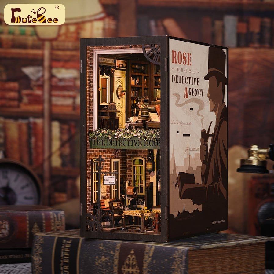 Book Nook Rose Detective Agency 23 x 11 cm Image 14