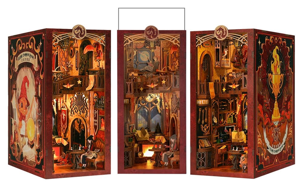 Book Nook Flame Common Room 23 x 11 cm Image 7