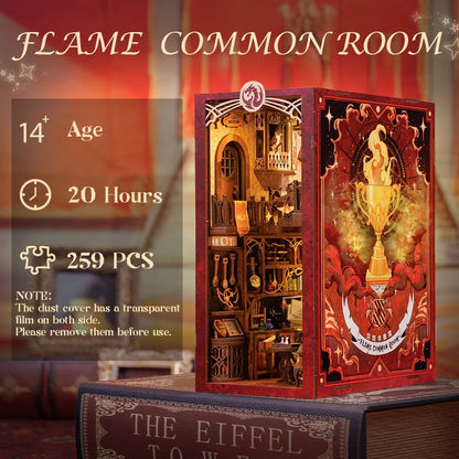 Book Nook Flame Common Room 23 x 11 cm Image 11