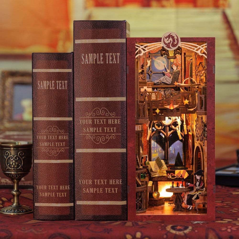 Book Nook Flame Common Room 23 x 11 cm Image 12
