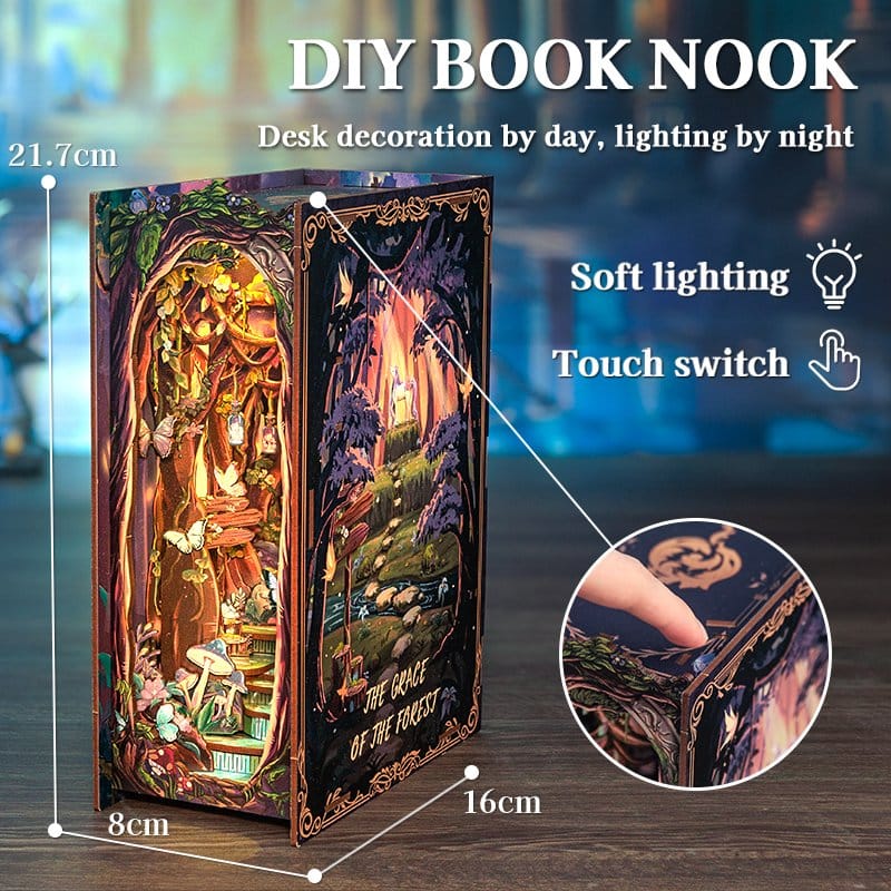 Book Nook The Grace of Forest 22 x 8 cm Image 20