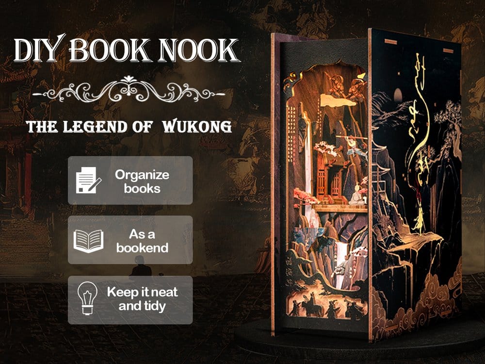 Book Nook The Legend of Wukong 22 x 8 cm Image 18