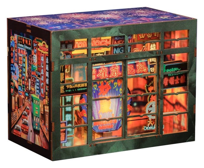 Book Nook Hong Kong Neon Light 13 x 17 cm Image 18