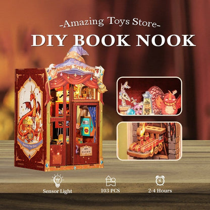 Book Nook Amazing Toy Store 17 x 12 cm Image 7