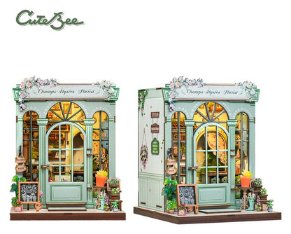 Miniature House Model Kit Champs-Élysées Florist 18 x 16 cm Image 10