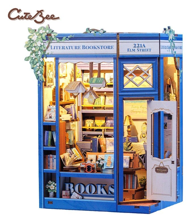 Book Nook Literature Bookstore 17 x 12 cm Image 9