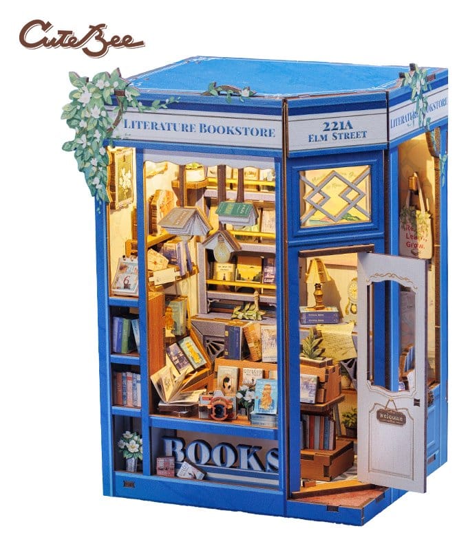 Book Nook Literature Bookstore 17 x 12 cm Image 11