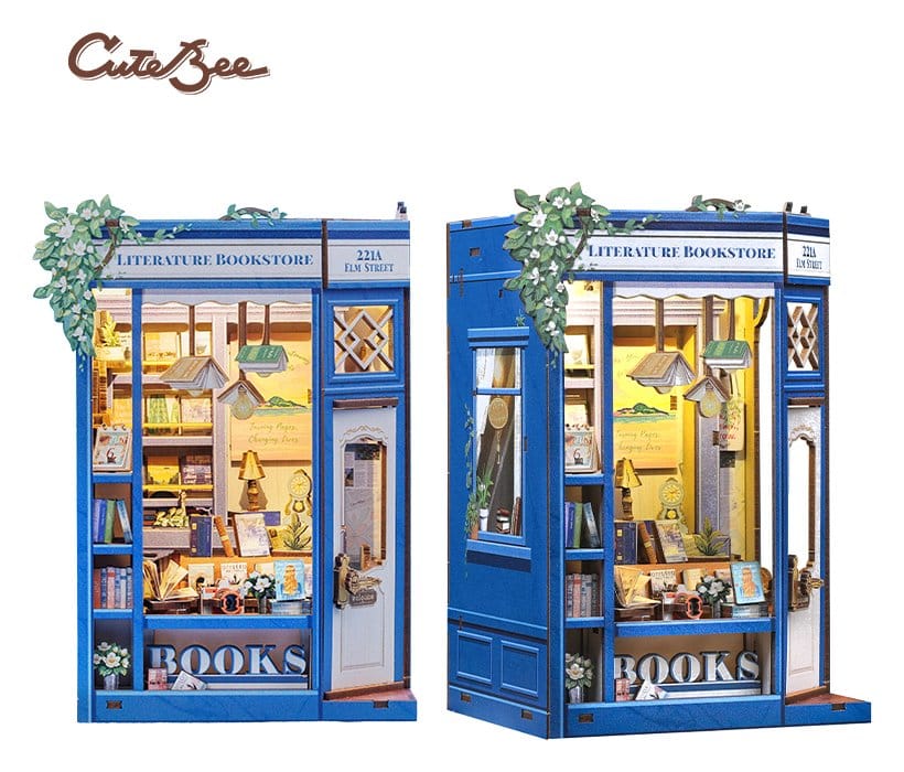 Book Nook Literature Bookstore 17 x 12 cm Image 13