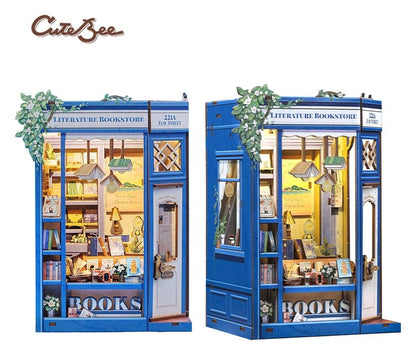 Book Nook Literature Bookstore 17 x 12 cm Image 13
