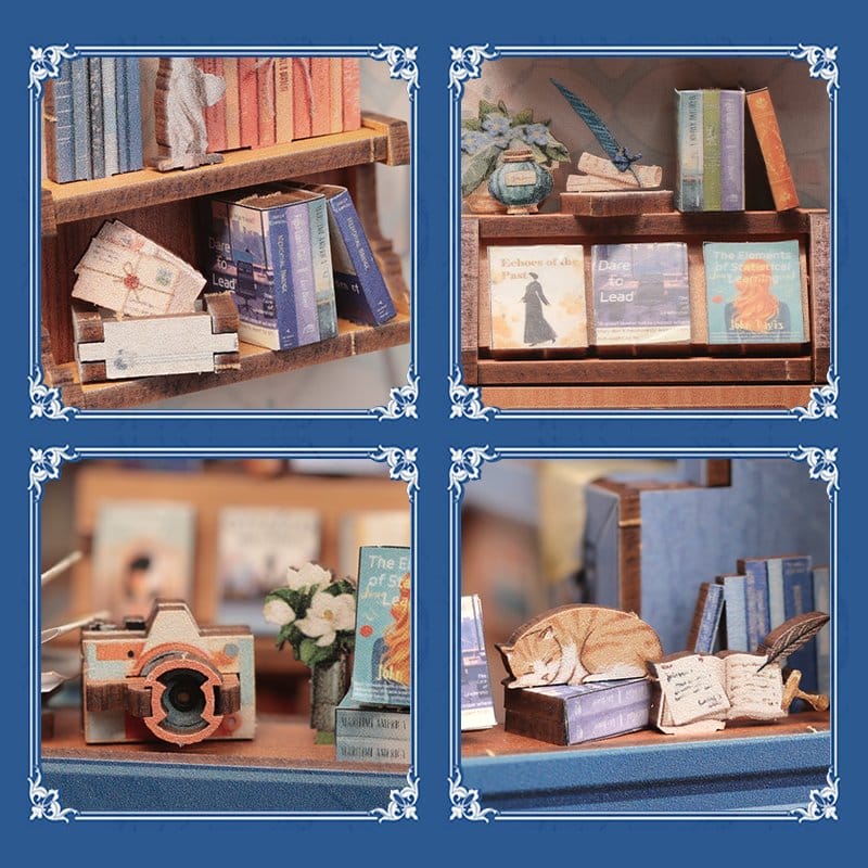 Book Nook Literature Bookstore 17 x 12 cm Image 14