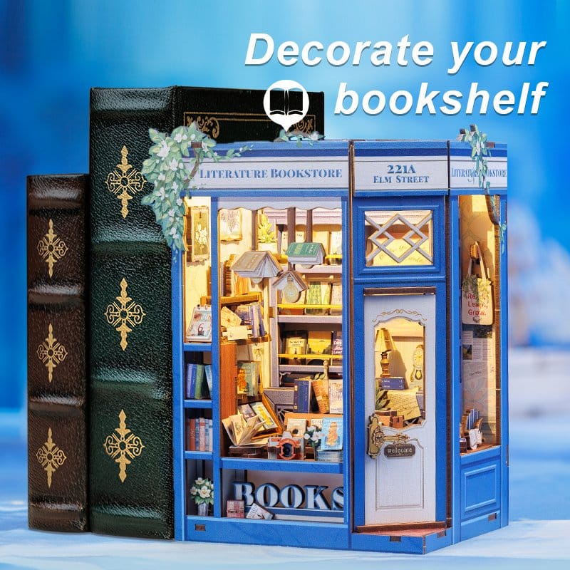 Book Nook Literature Bookstore 17 x 12 cm Image 15