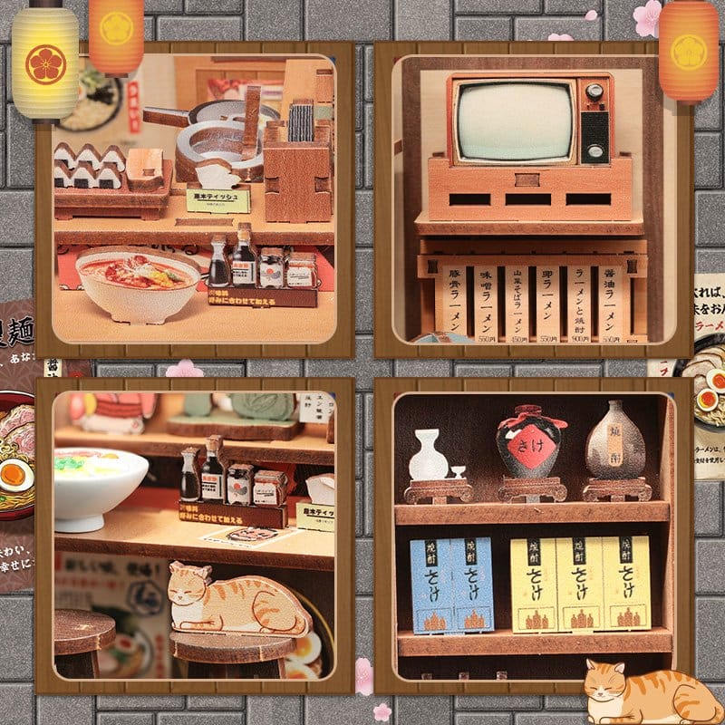 Miniature House Model Kit Morita-Ya 21 x 16 cm Image 14