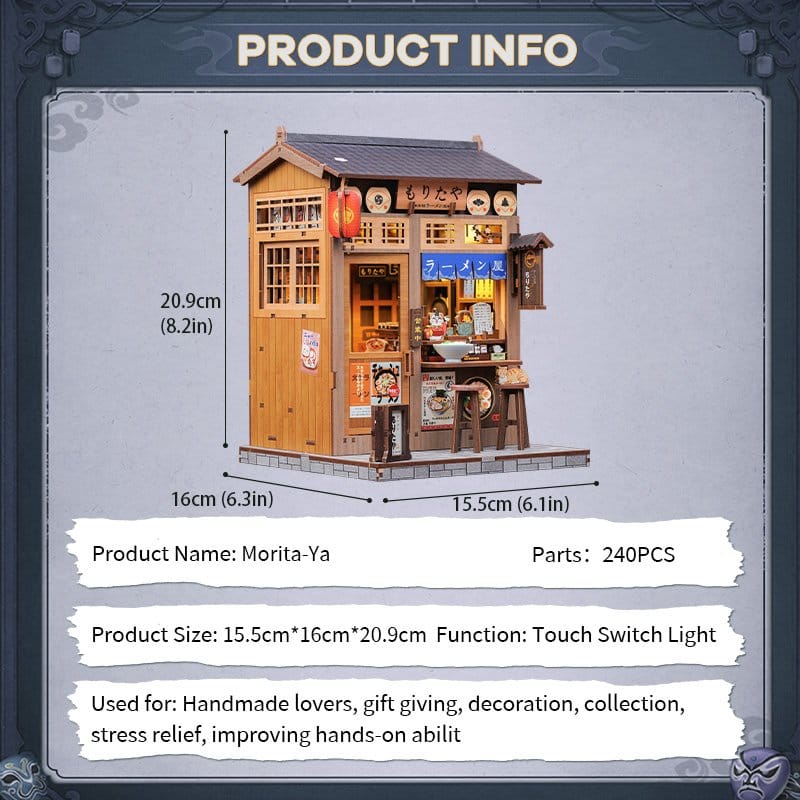 Miniature House Model Kit Morita-Ya 21 x 16 cm Image 16