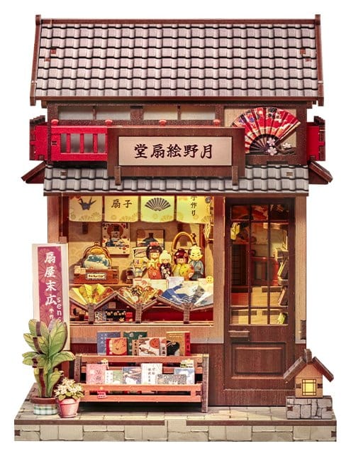 Miniature House Model Kit Tsukino Eogi-dou 19 x 14 cm Image 1